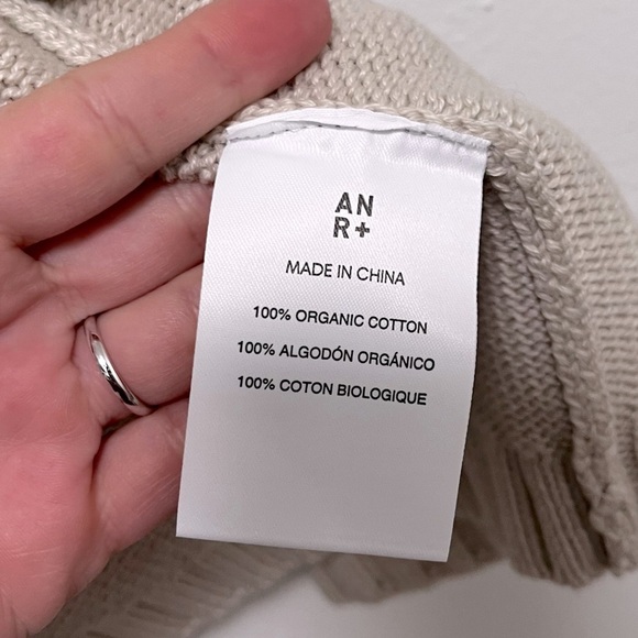 Alp n Rock Women’s Tan Organic Cotton Knit Vest Size XS - Picture 7 of 10